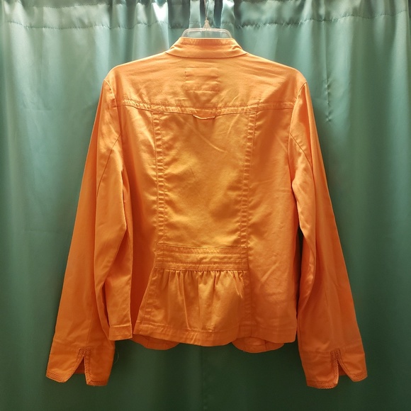 Live A Little large light trendy jacket - orange - Picture 2 of 5